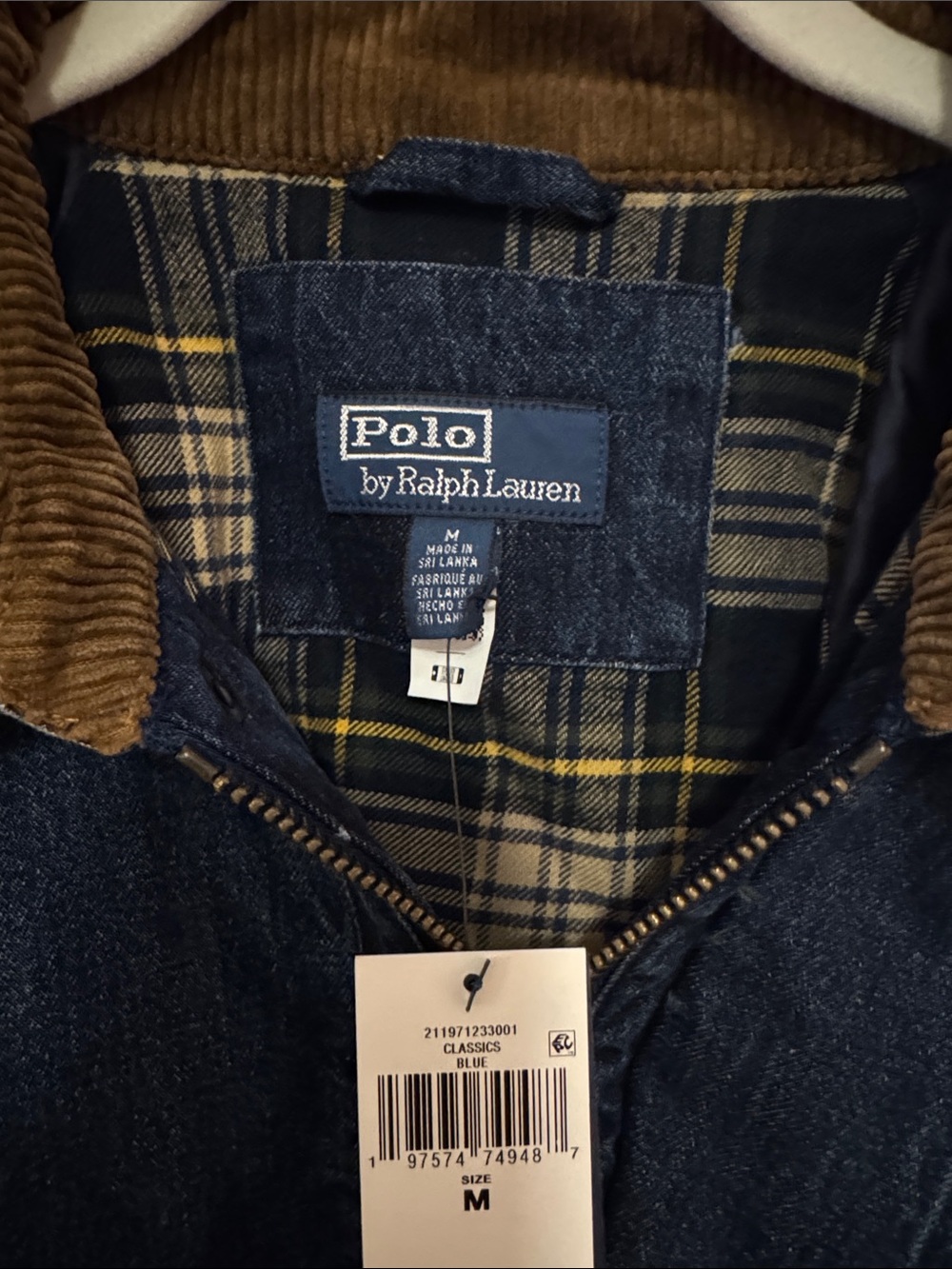 NWT Polo Ralph Lauren Denim Jacket Size Medium - Picture 9 of 11